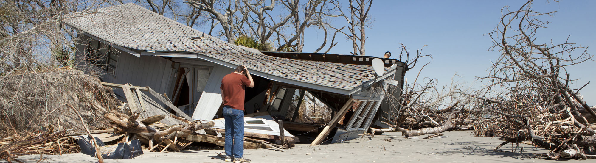 storm damage cleanup