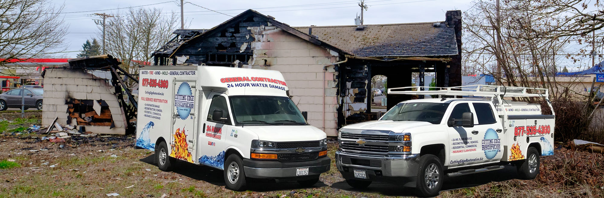 cutting edge restoration trucks